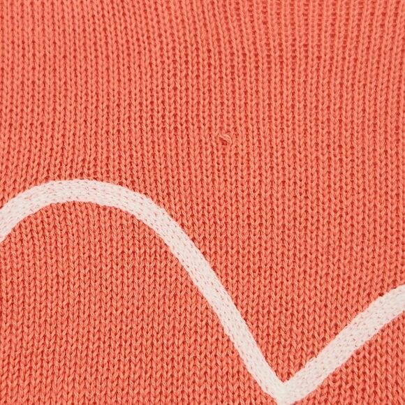 Madison + Hudson Knit Beach Sweater Womens Size 3X Coral Embroidered Boho - Picture 3 of 9